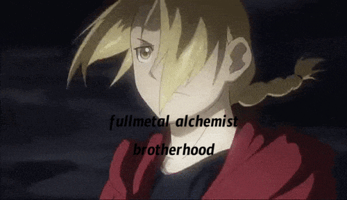 Fullmetal Alchemist Brotherhood
